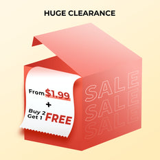 Final Stock Clearance: Mix & Match Any 3 Final-Stock Items, Pay for Only 2!