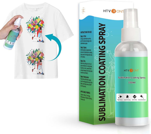 Sublimation Coating Spray for Cotton Shirts 150ml – HTVRONT