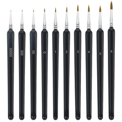 [LOKLiK iPaint] Mini Detail Paintbrush Set（10pcs）