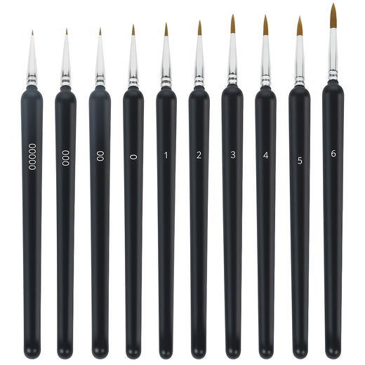 [LOKLiK iPaint] Mini Detail Paintbrush Set（10pcs）