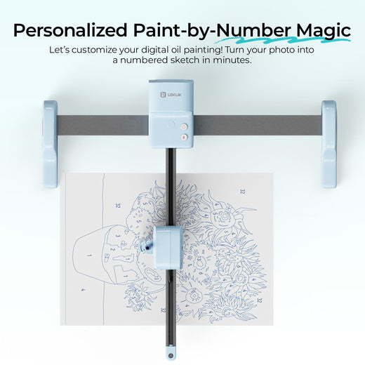 【Order Exchange】LOKLiK-HTVRONT iPaint | AI-Powered Painting Machine