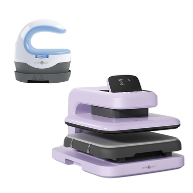 [Machine bundle]HTVRONT Auto Heat Press 2 - 15"x15"+Mini Heat Press Machine