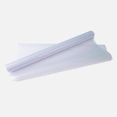 Window Privacy Film - Non Adhesive Frosted Glass (17.5"×6.5ft, Matte White)