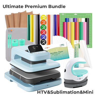 Auto Heat Press 2 Digit-light purple-best heat press machine for beginner