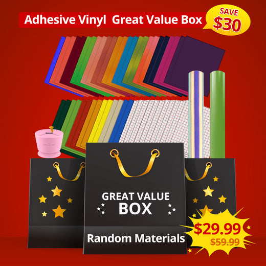 [SAVE $30] Adhesive Vinyl  Great Value Box