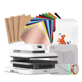 HTVRONT Auto Heat Press Machine for T Shirts 15x15 110V - (2 Colors) Smart T Shirt Press Machine