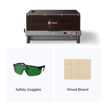HTVRONT-LOKLiK iEngrave™- 10W Laser Engraver, Standard Kit