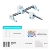 LOKLiK-HTVRONT iPaint | AI-Powered Painting Machine, Professional Kit - Bubble Blue