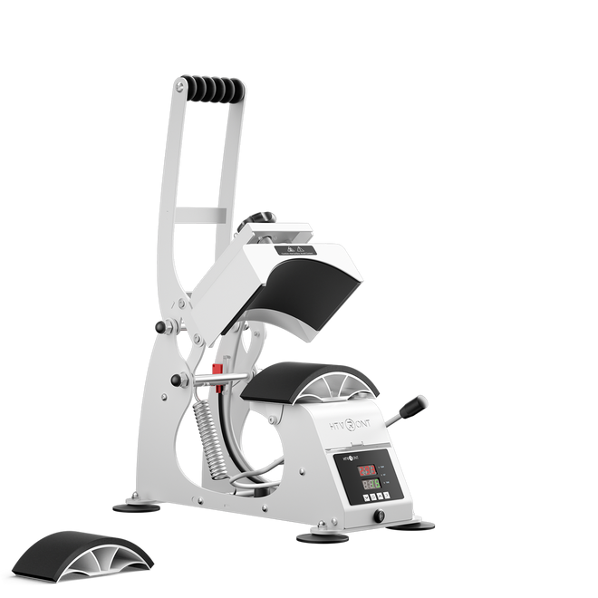 HTVRONT Manual Hat Heat Press Machine 110V - (2 Colors)