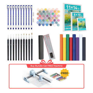 Painting Materials + Heat Transfer Vinyl Bundle [Buy Bundle Get Free Painting Machine]