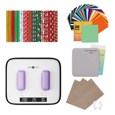 HTVRONT H10 12x10in Heat Press, Ultimate Premium Kit - Lavender Purple
