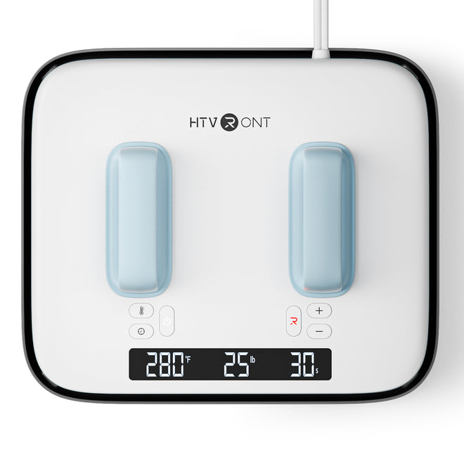HTVRONT H10 12x10in Heat Press, Beginner Kit - Lavender Purple