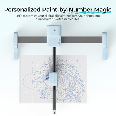 LOKLiK-HTVRONT iPaint | AI-Powered Painting Machine, Standard Kit