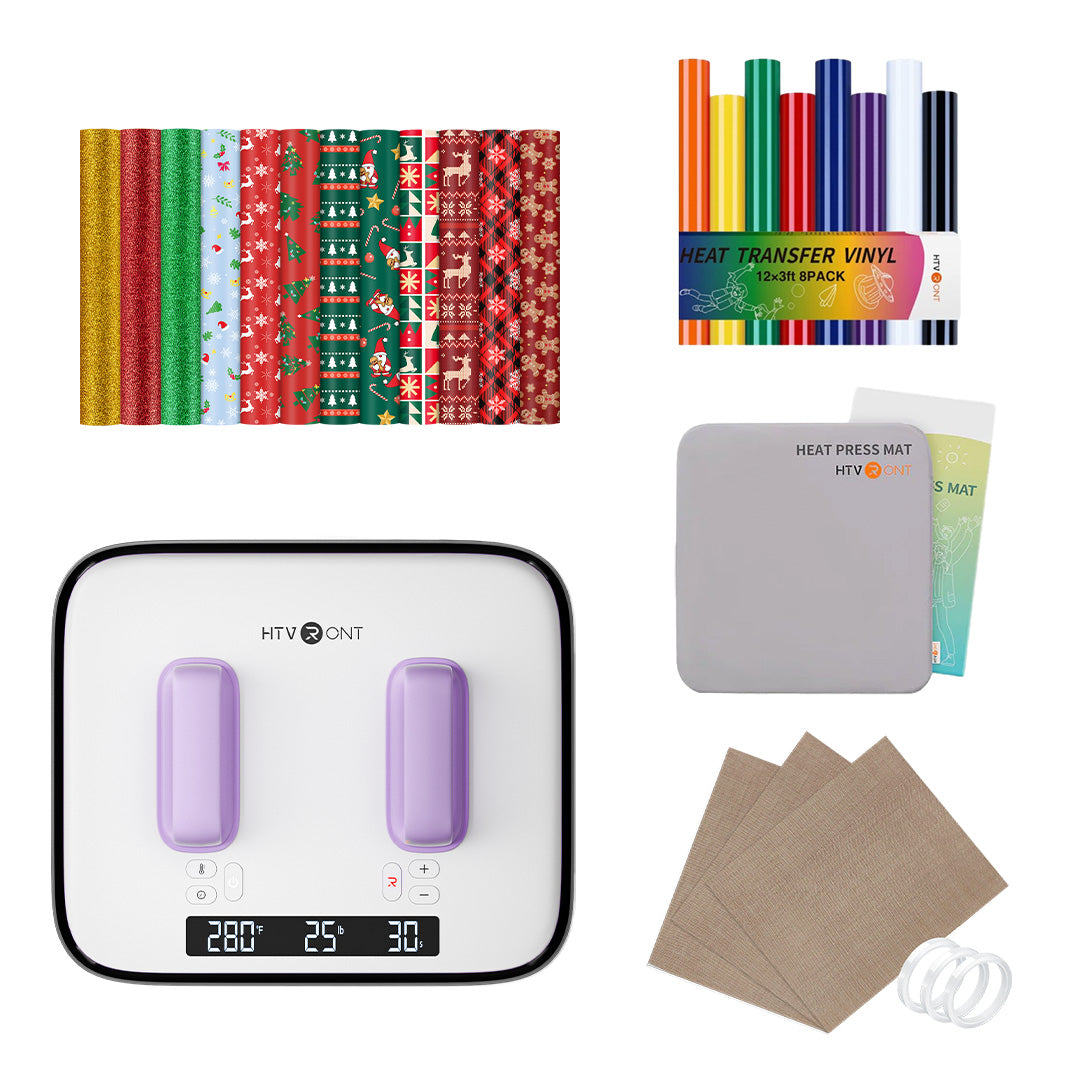 HTVRONT H10 12x10in Heat Press, Standard Kit
