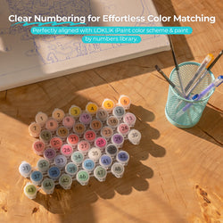 [LOKLiK iPaint]48 Colors Acrylic Paint Set (3ml each) *1