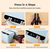 HTVRONT A200 Auto Tumbler Heat Press,  A200H Standard Kit B