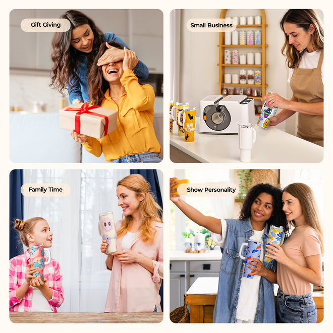 HTVRONT A200 Auto Tumbler Heat Press