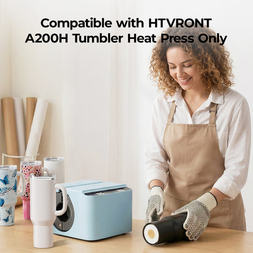 HTVRONT A200 & A200H Auto Tumbler Heat Press Mat - 2mm/4mm-20oz/30oz/40oz
