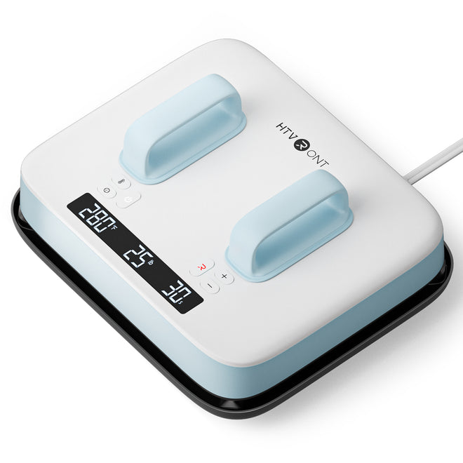 HTVRONT H10 12x10in Heat Press, Beginner Kit - Lavender Purple