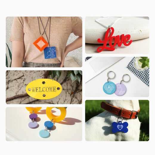 LOKLiK-iEngrave  Acrylic Sheet-10pcs