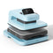 Light blue auto heat press machine 2 - Digi - HTVRONT heat press
