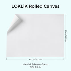 [LOKLiK iPaint] Canvas Set （2pcs）