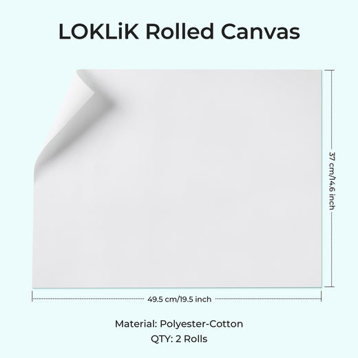 [LOKLiK iPaint] Canvas Set （2pcs）