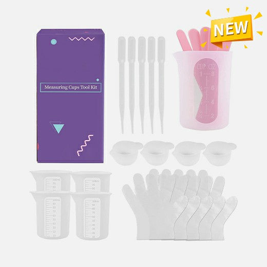 Precise Scale Silicone Resin Mixing Cups - Mixing Resin Kit