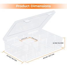 HTVRONT Clear Multi-purpose Storage Box, For H17 Molds