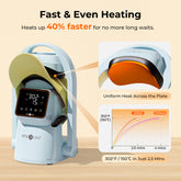 HTVRONT A300 Auto Hat Heat Press, Beginner Kit