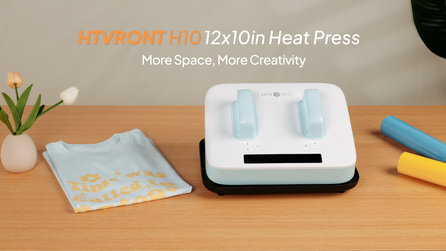 Cover of H10 Portable T-shirt press tutorial video