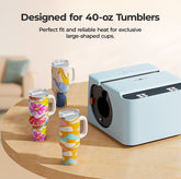 HTVRONT A200 Auto Tumbler Heat Press,  A200H Standard Kit B