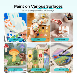 [LOKLiK iPaint]48 Colors Acrylic Paint Set (3ml each) *1