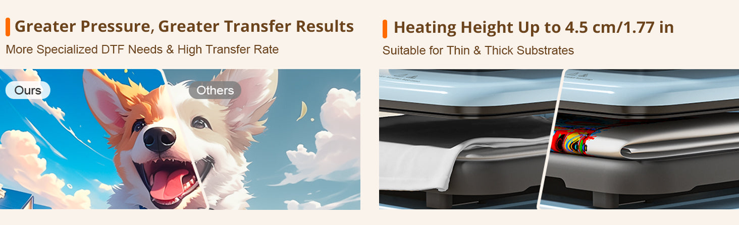 Higher pressure, more outstanding transformation results