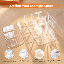 HTVRONT Clear Multi-purpose Storage Box, For H17 Molds