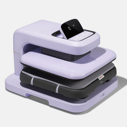 light purple auto heat press 2