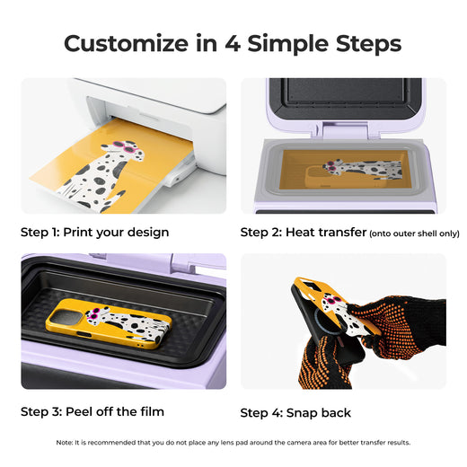 HTVRONT 2-in-1 Sublimation Phone Case, for H17