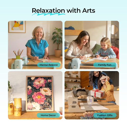 【Order Exchange】LOKLiK-HTVRONT iPaint | AI-Powered Painting Machine