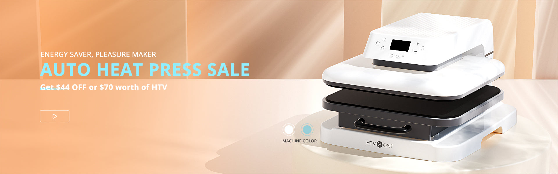 htvront Auto Heat Press sale!! Get 1 + a free gift for $279.99 OR