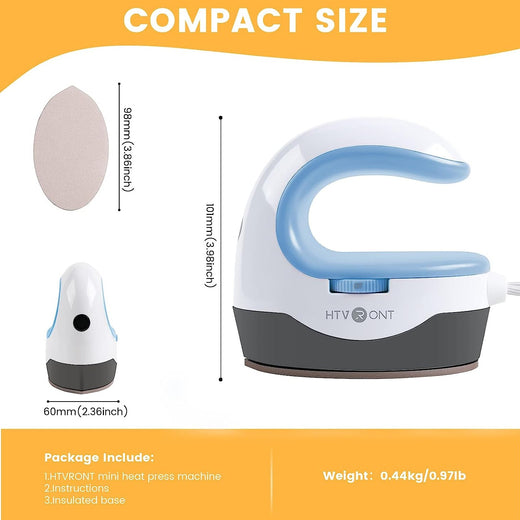 [Machine bundle]HTVRONT Auto Heat Press 2 - 15"x15"+Mini Heat Press Machine