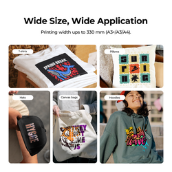 HTVRONT D1 DTF Printer, Standard Kit - Bubble Blue