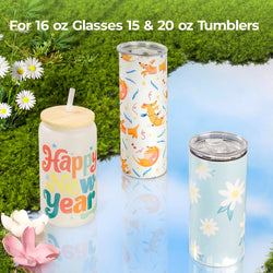 HTVRONT A200 & A200H Auto Tumbler Heat Press Mat - 2mm/4mm-20oz/30oz/40oz