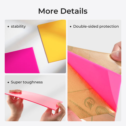 LOKLiK-iEngrave  Acrylic Sheet-10pcs