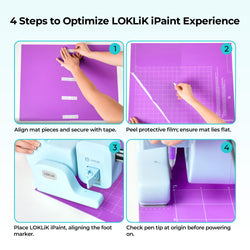 LOKLiK iPaint GridBase Mat