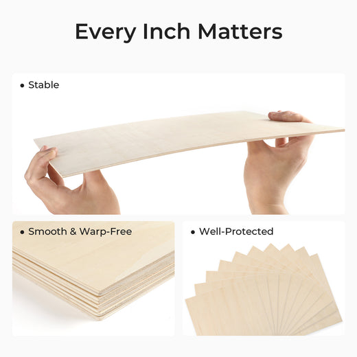 Basswood Sheet-12pcs