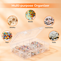 HTVRONT Clear Multi-purpose Storage Box, For H17 Molds