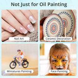 [LOKLiK iPaint] Mini Detail Paintbrush Set（10pcs）