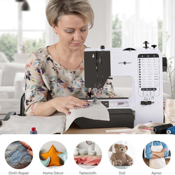 Mini Sewing Machine for Beginners - 38 Built-in Stitches Sewing Machine for Kids