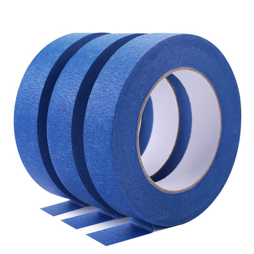 Blue Painters Tape - 3 Rolls 2.5mm x 55m