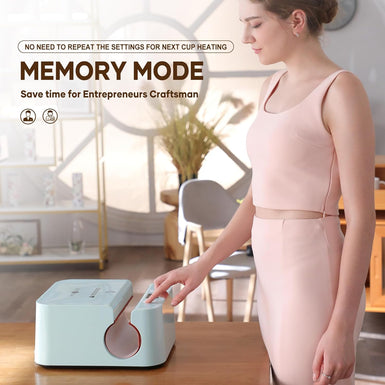 HTVRONT Auto Tumbler Heat Press Machine 120V, Lucky Bag - Light Blue